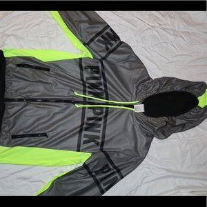 Pink Victoria Secret windbreaker / anorak